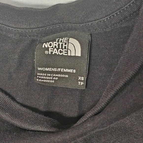 The North Face Long Sleeve Crop Top Women Size XS Black - Picture 4 of 14